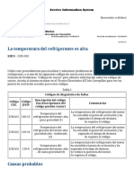 Código de Falla Alta Temperatura Refrigerante PDF