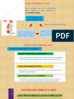 Diapositiva de Sociedades Irregulares