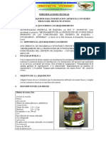 Especificaciones Técnicas Dilutor y Novormon