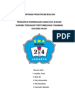 LAPORAN PRATIKUM BIOLOGI Syarif X Mipa 1