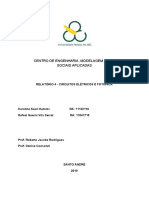 Relatório 4 - CEF Circuitos Eletricos Fotonica Ufabc