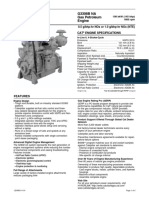 Caterpillar G3306B NA Hoja de Datos PDF