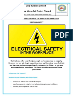 Electrical Safety Theme - December 2019