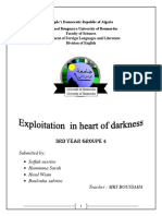 Exploitation in Heart of Darkness