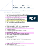 Estructura Curricular Construcción de Edificaciones. SENA