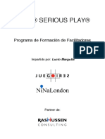 Programa - LEGO SERIOUS PLAY 2019 PDF