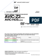 Pioneer Avic-Z2 hd3 crt3877 SM PDF