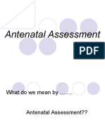 Antenatal Assessment