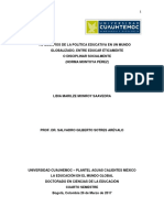 1.3 Desafíos de La Política Educativa en Un Mundo Globalizado