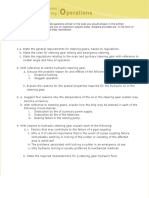 Ram Steering Gear - Operations