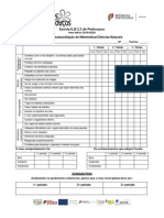 Ficha de Autoavaliação