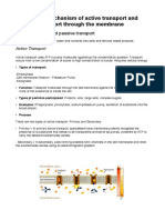 Active&Passive Transport