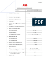 Isolators/Grounding Switches Data Sheets 110 KV Ab Switches