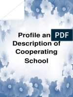 Profile and Description of Cooperating School