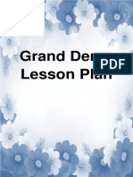 Lesson Plan Front Page