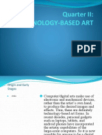 Quarter II: Technology-Based Art