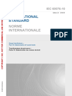 IEC-60076 10-2016-Power Transformers. Application Guide PDF