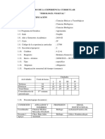 Silabo de Fisiologia Vegetal - Agronomia 2019