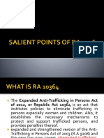 Salient Points of Ra 10364