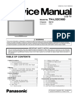 Panasonic Th-l32c30d Chassis Km10