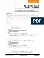 32-Bit ARM-Based Microcontrollers: SAM D21E / SAM D21G /SAM D21J Summary