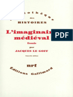 L'Imaginaire Medieval - Le Goff Jacques