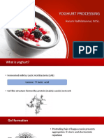 Yoghurt Processing: Harum Fadhilatunnur, M.SC