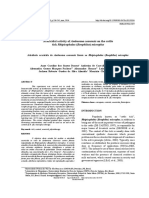 Acaricidal Activity of Amburana Cearensis On The Cattle Tick Rhipicephalus (Boophilus) Microplus