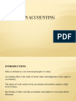 Ethics in Accounting