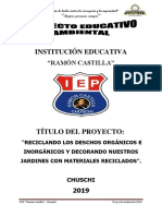 Proyecto Educativo Ambiental 2019