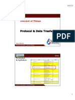 Protocol & Data Trasfer: Internet of Things