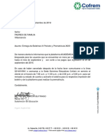 Carta Entrega de Boletines III Periodo 1