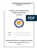 LIC+C Lab Manual-17 Final