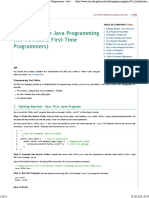 Introduction To Java Programming (For Novices & First-Time Programmers)