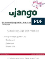 12 Tips On Django Best Practices