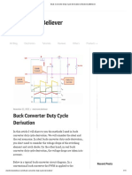 Electronicsbeliever: Buck Converter Duty Cycle Derivation