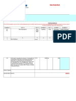 Item Rate Boq: Validate Print Help