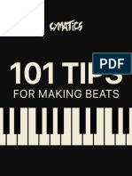 101 Tips For Making Beats by Cymatics