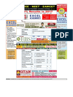 Telangana Board of Intermediate Second 2nd Year Results 2018 From PDF