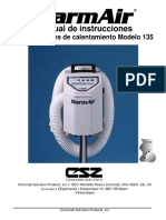 Manual de Instrucciones Warm-A 135 Spanish 57128-I