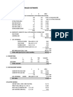 Clinic Detailed Estimate: 1. Wall Partitions