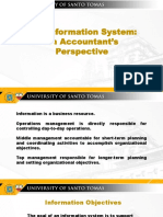 The Information System: An Accountant's Perspective