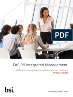 Pas 99: 2012 Integreted Management