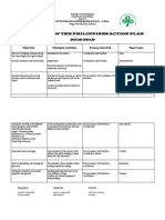 Girl Scout of The Philippines Action Plan 2018-2019: Objectives Strategies/Activities Person/s Involved Time Frame