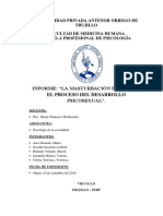 Grupo N°2 - Masturbación Infantil y El Proceso Del Desarrollo Psicosexual