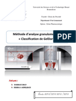 Analyse Granulométrique