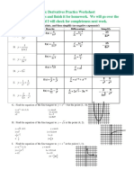 Calculus 1 Answer