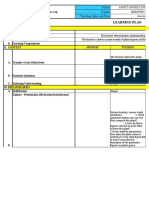 Grade 1-12 Daily Lesson Log: Learning Plan