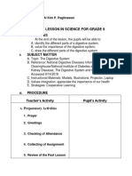 Detailed Lesson in Science For Grade 8: Objectives