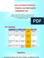 Canagliflozin and Renal Outcomes in Type 2 Diabetes and Nephropathy CREDENCE Trial